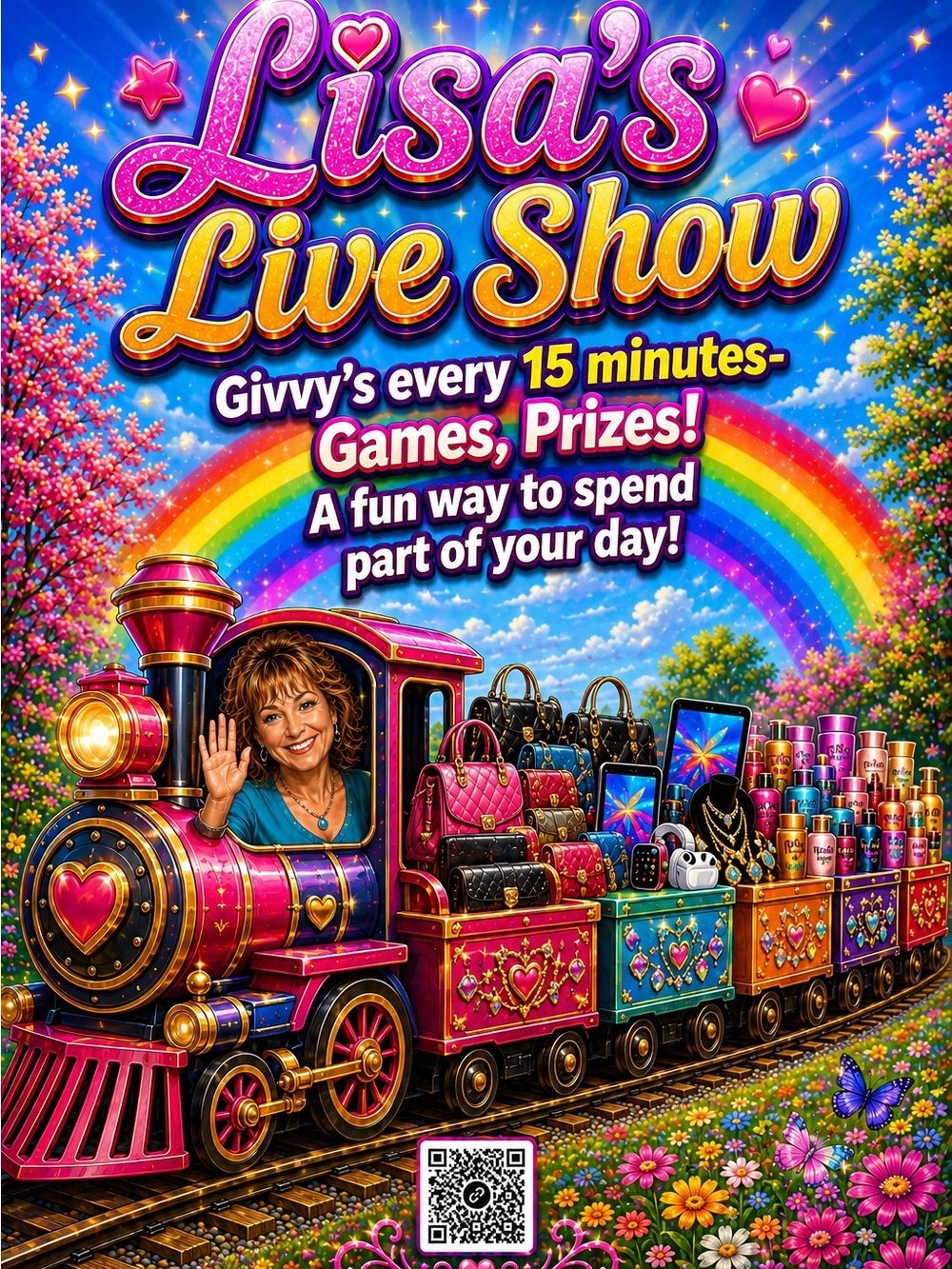 Lisa’s Going Live Flier